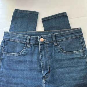 H&M Divided Medium Blue Denim Jeans Skinny
